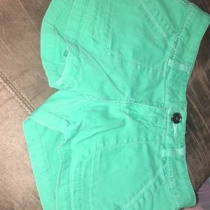 Teal shorts, great condition